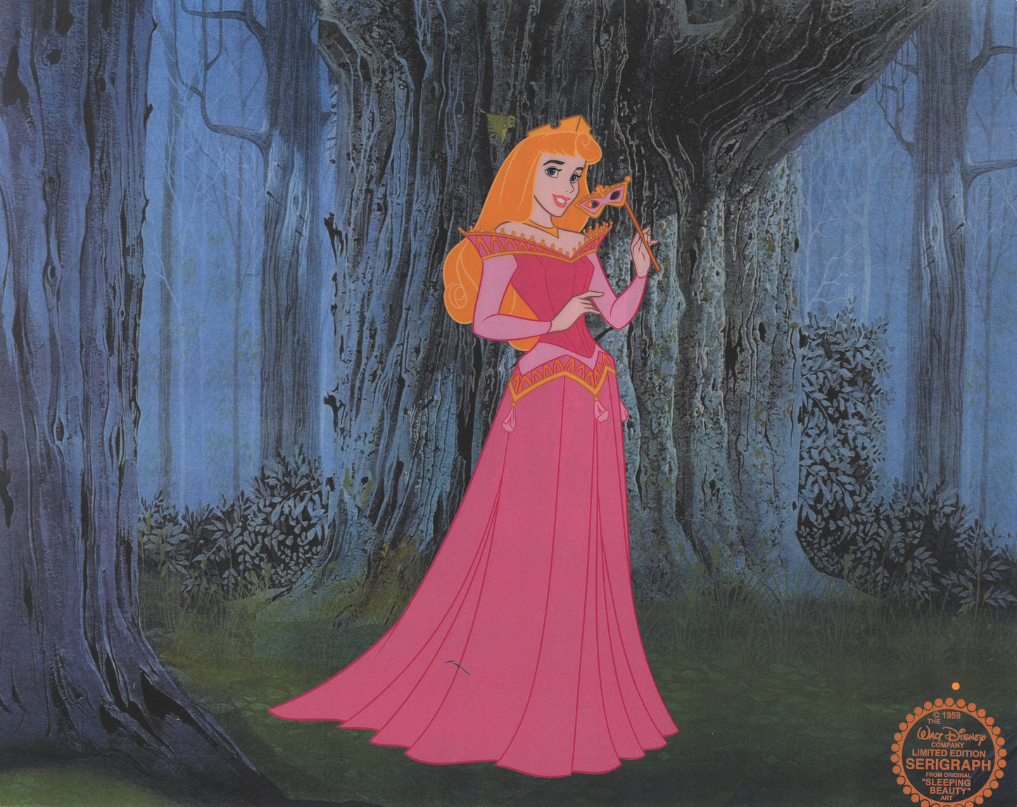 Sleeping Beauty Limited Edition Serigraph Cel: Aurora