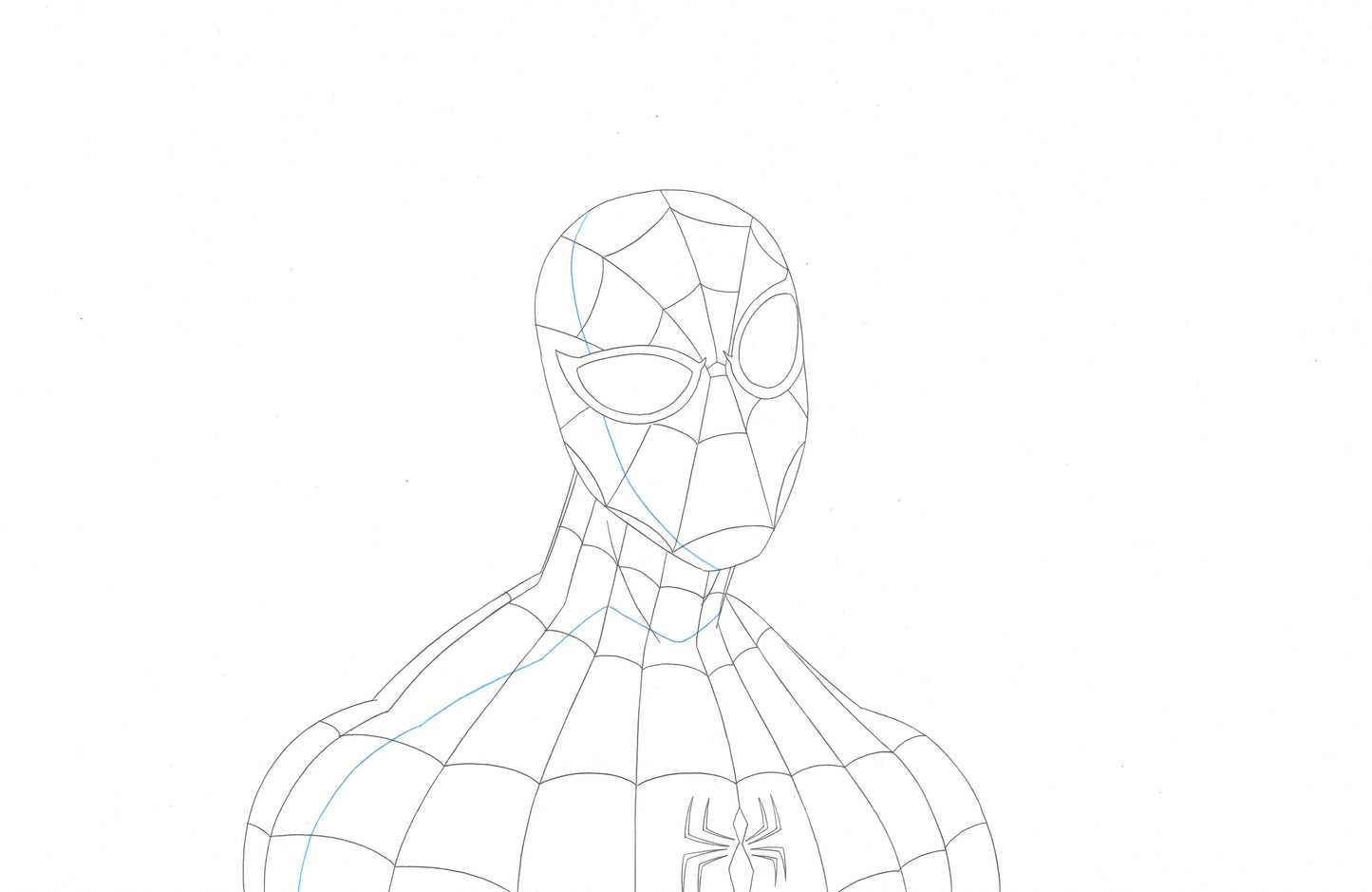 Avengers Assemble Original Production Drawing: Spider-Man