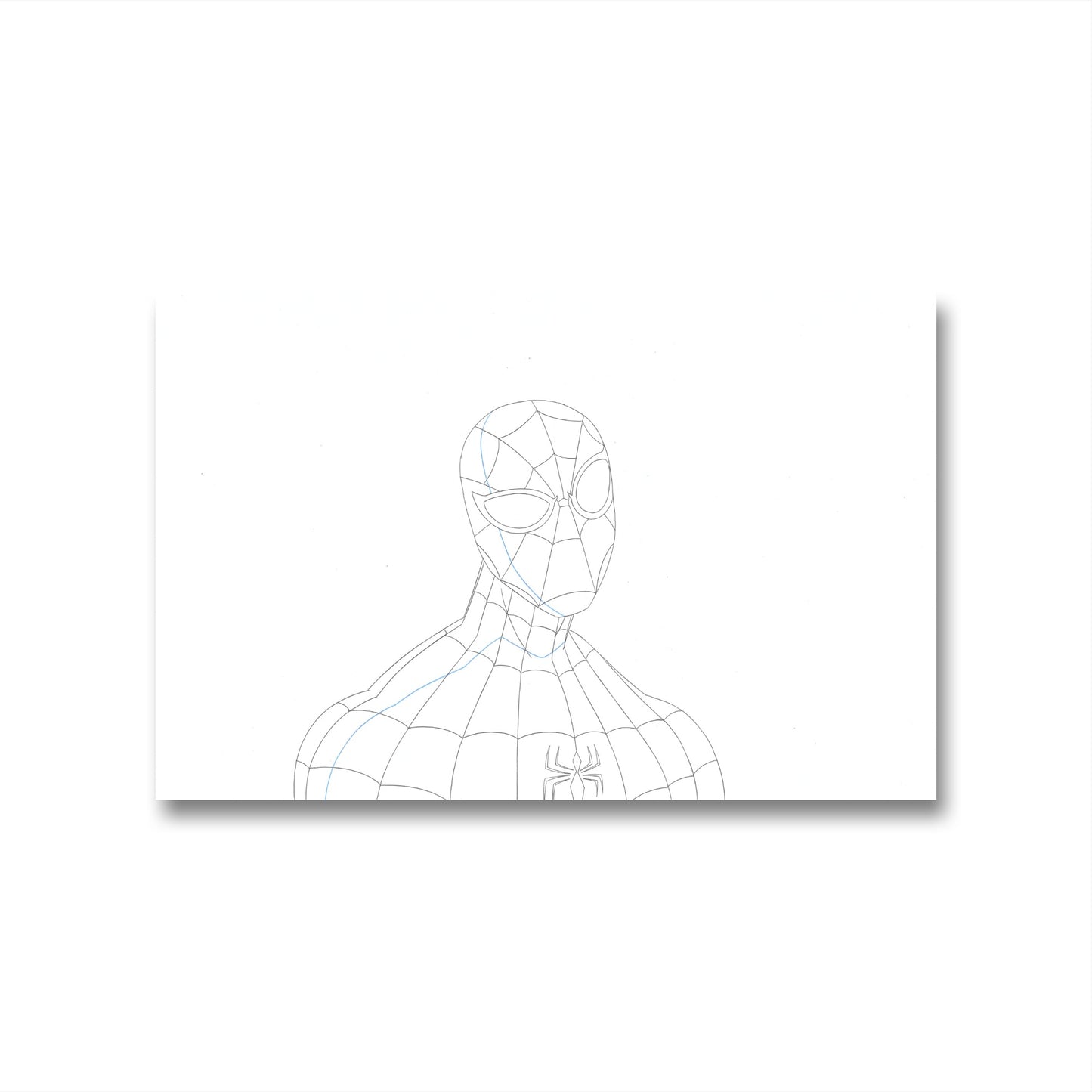 Avengers Assemble Original Production Drawing: Spider-Man