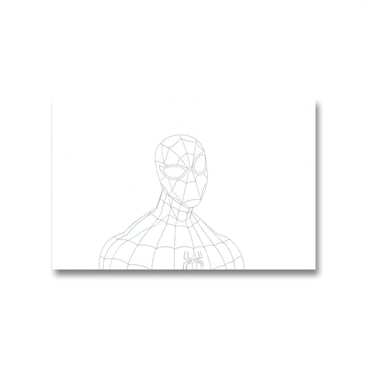 Avengers Assemble Original Production Drawing: Spider-Man