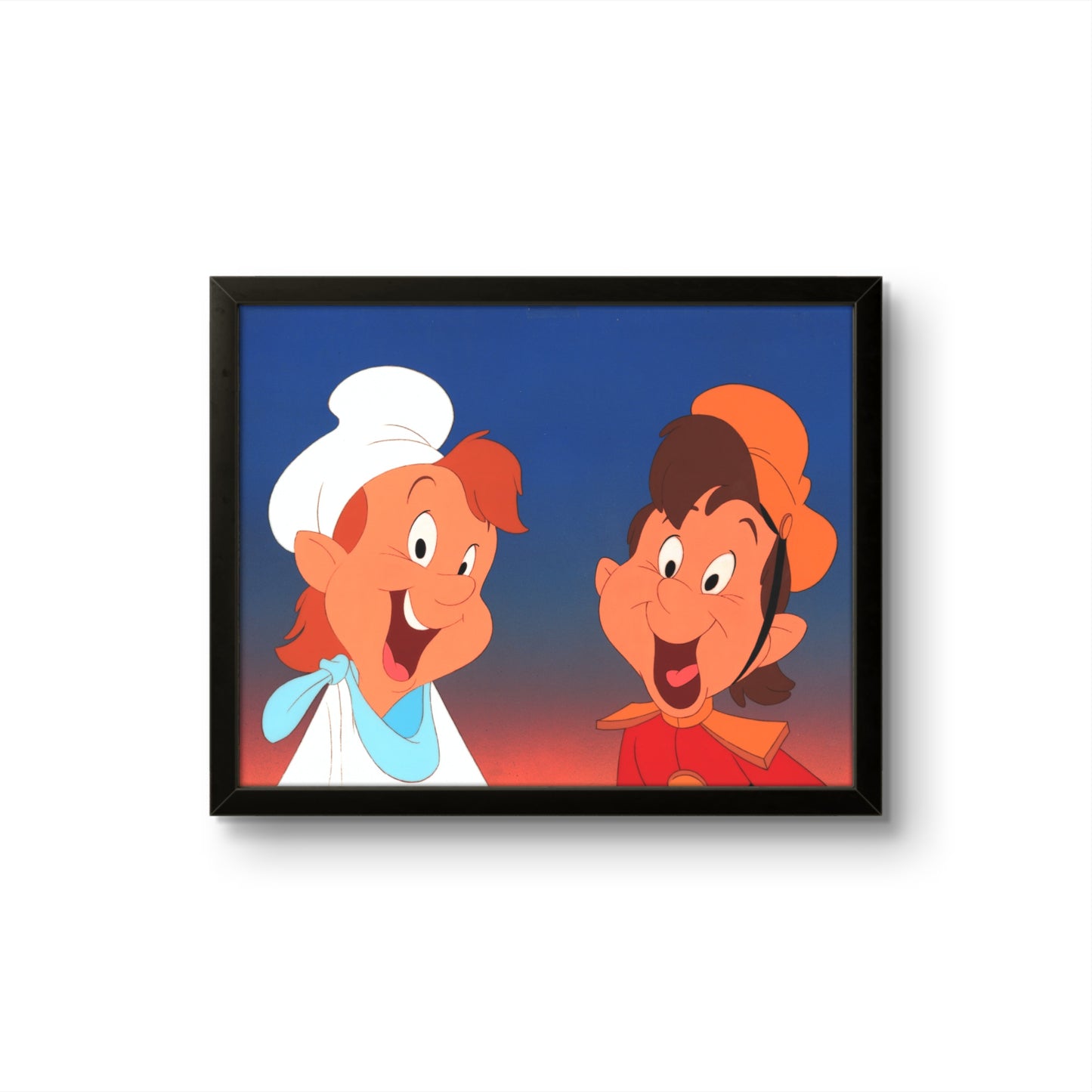 Rice Krispies Original Production Cel on Hand Painted Master Key Background